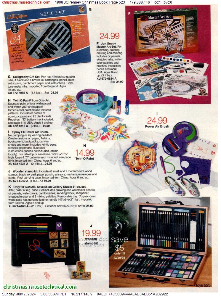 1998 JCPenney Christmas Book, Page 523