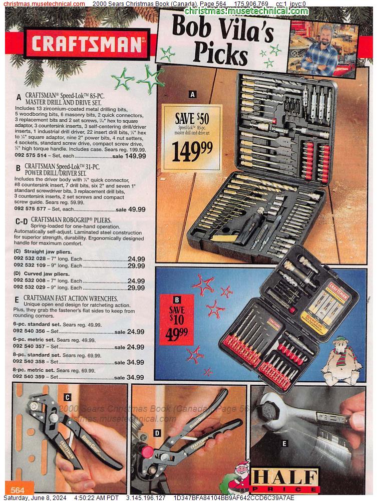 2000 Sears Christmas Book (Canada), Page 564