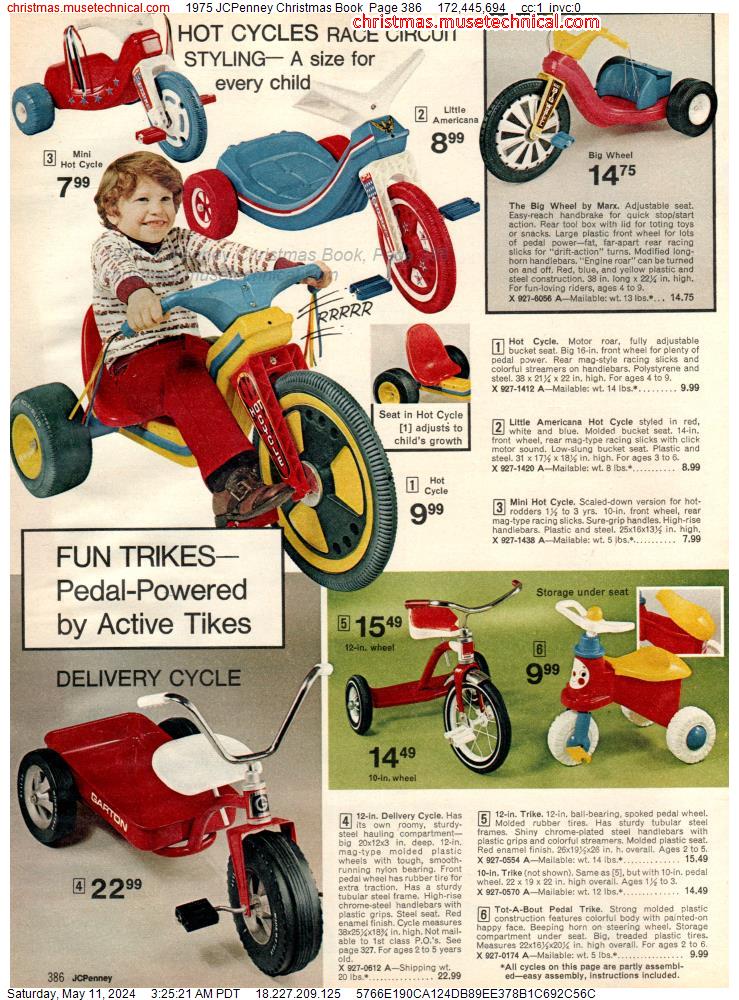 1975 JCPenney Christmas Book, Page 386