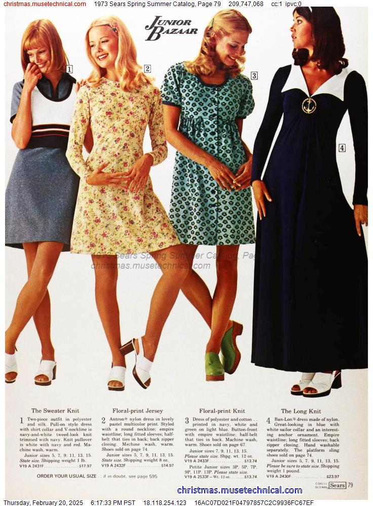 1973 Sears Spring Summer Catalog, Page 79