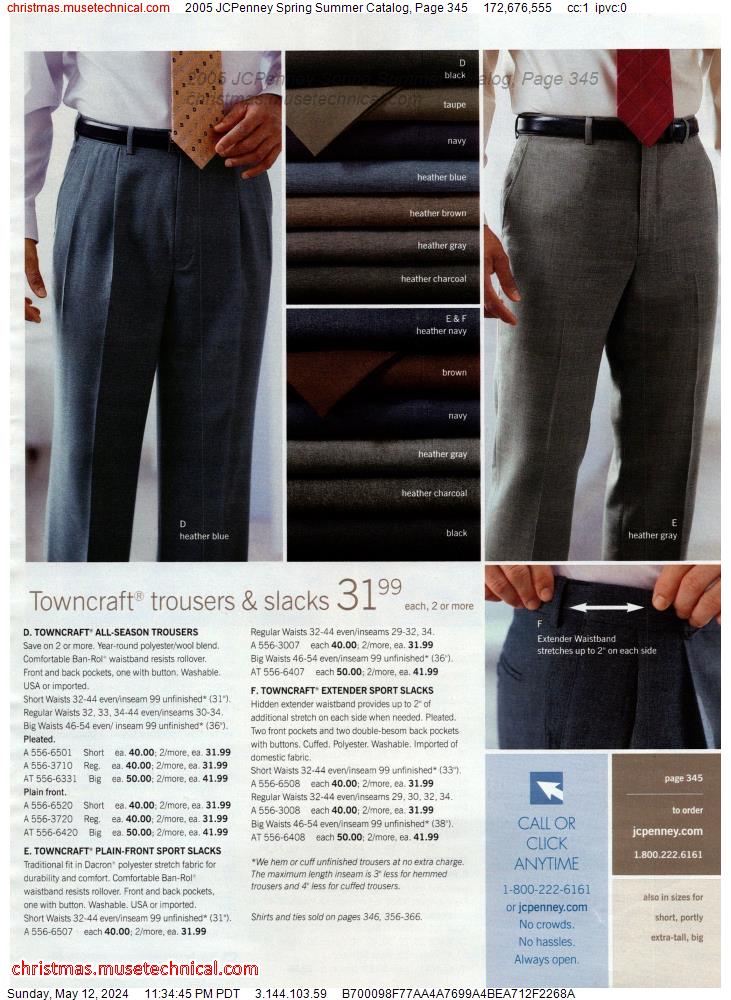 2005 JCPenney Spring Summer Catalog, Page 345
