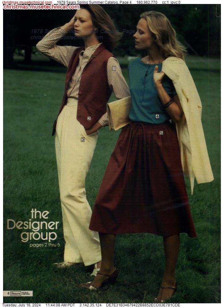 1979 Sears Spring Summer Catalog, Page 4