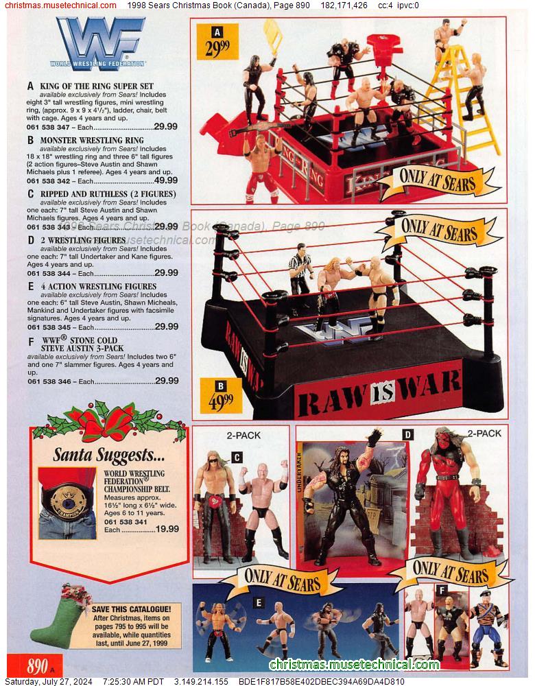 1998 Sears Christmas Book (Canada), Page 890