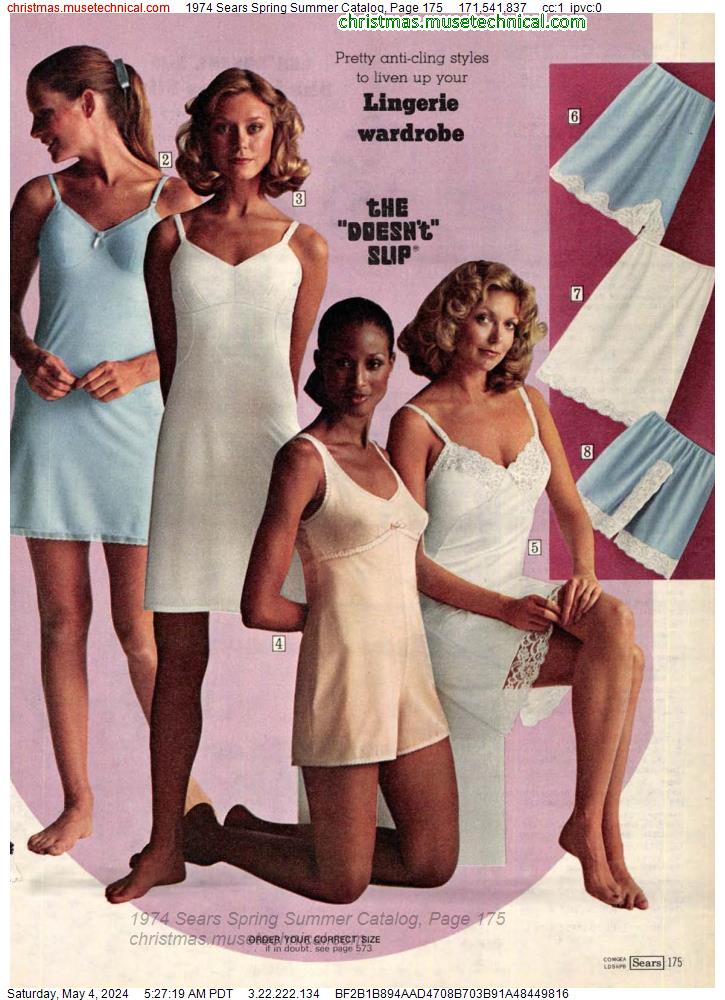 1974 Sears Spring Summer Catalog, Page 175