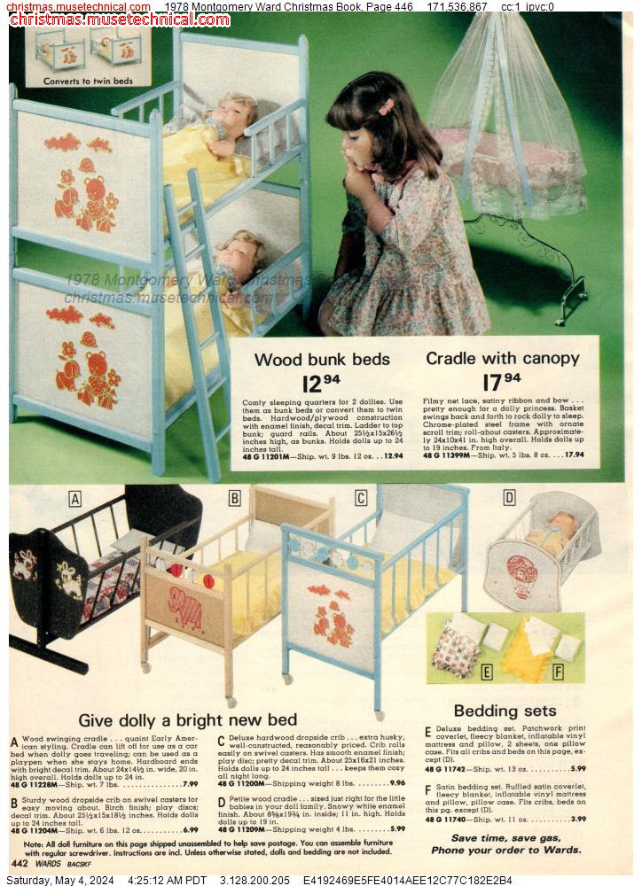 1978 Montgomery Ward Christmas Book, Page 446