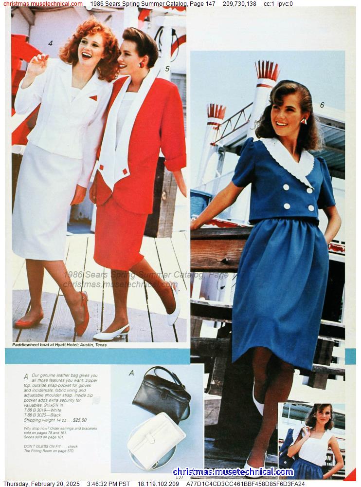 1986 Sears Spring Summer Catalog, Page 147