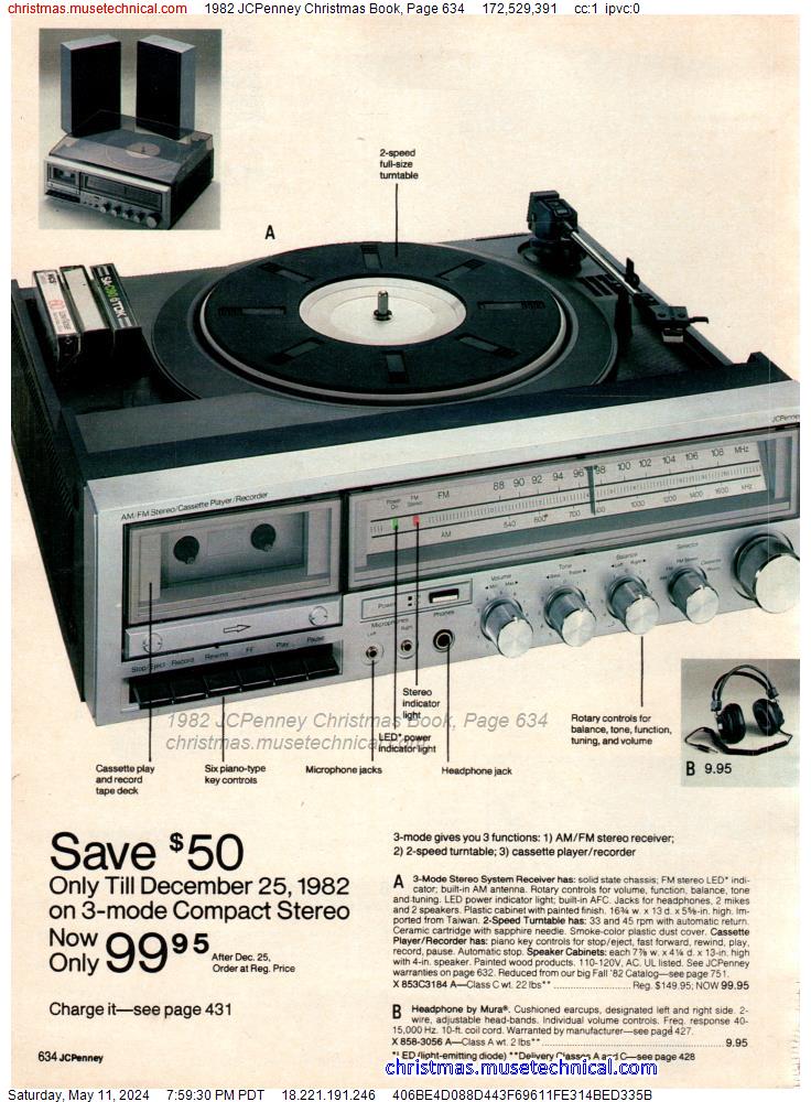 1982 JCPenney Christmas Book, Page 634