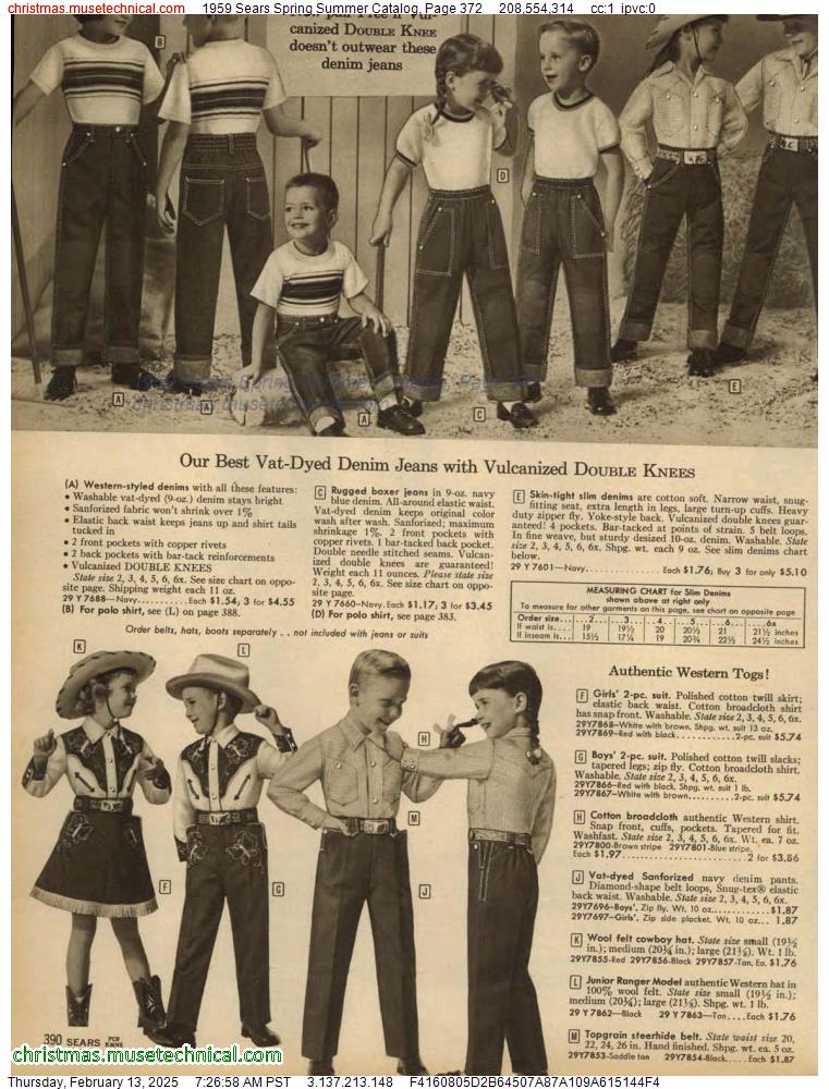 1959 Sears Spring Summer Catalog, Page 372