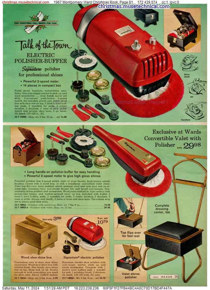 1967 Montgomery Ward Christmas Book, Page 81