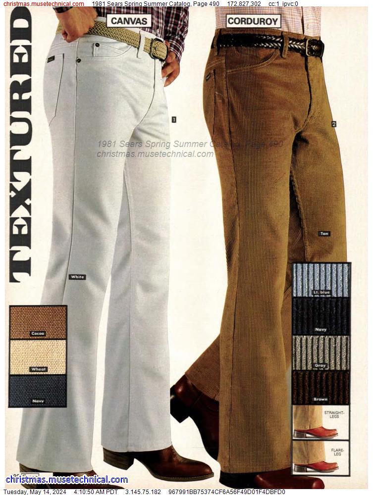 1981 Sears Spring Summer Catalog, Page 490