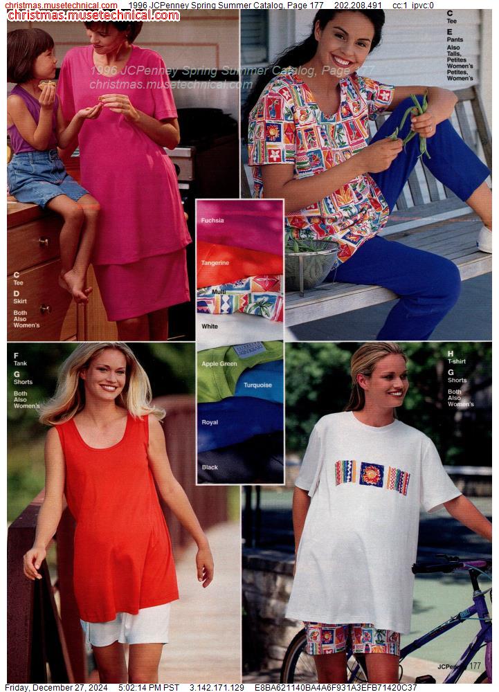 1996 JCPenney Spring Summer Catalog, Page 177