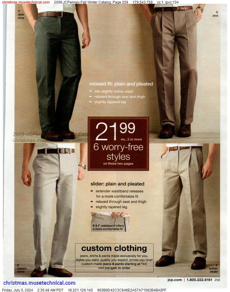 2009 JCPenney Fall Winter Catalog, Page 259
