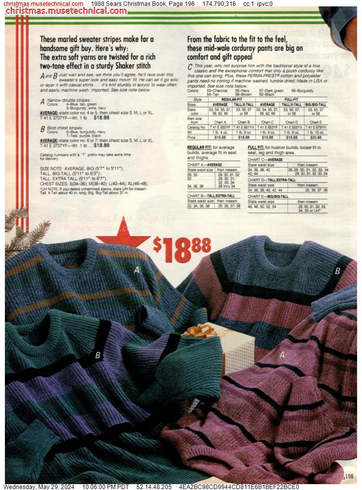 1988 Sears Christmas Book, Page 196