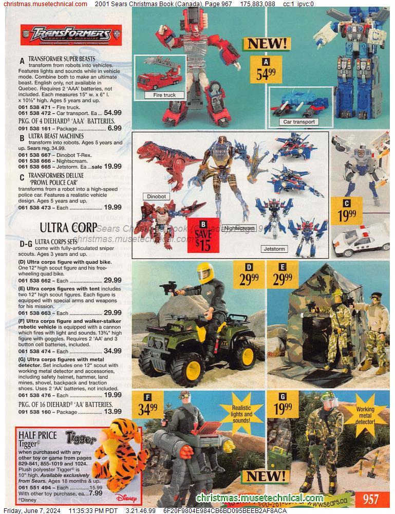 2001 Sears Christmas Book (Canada), Page 967