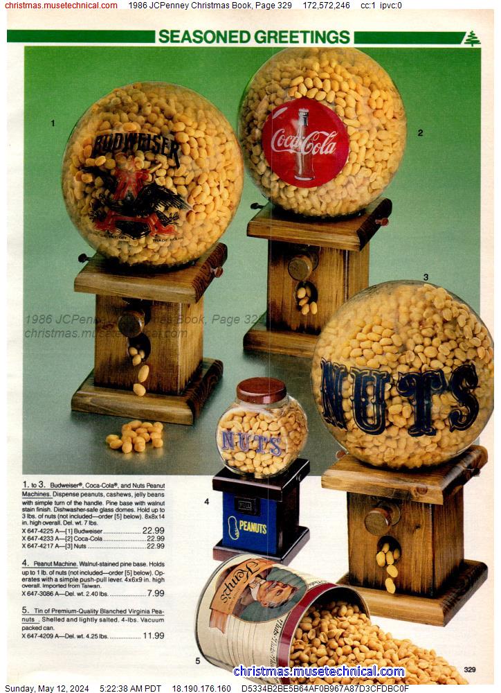 1986 JCPenney Christmas Book, Page 329