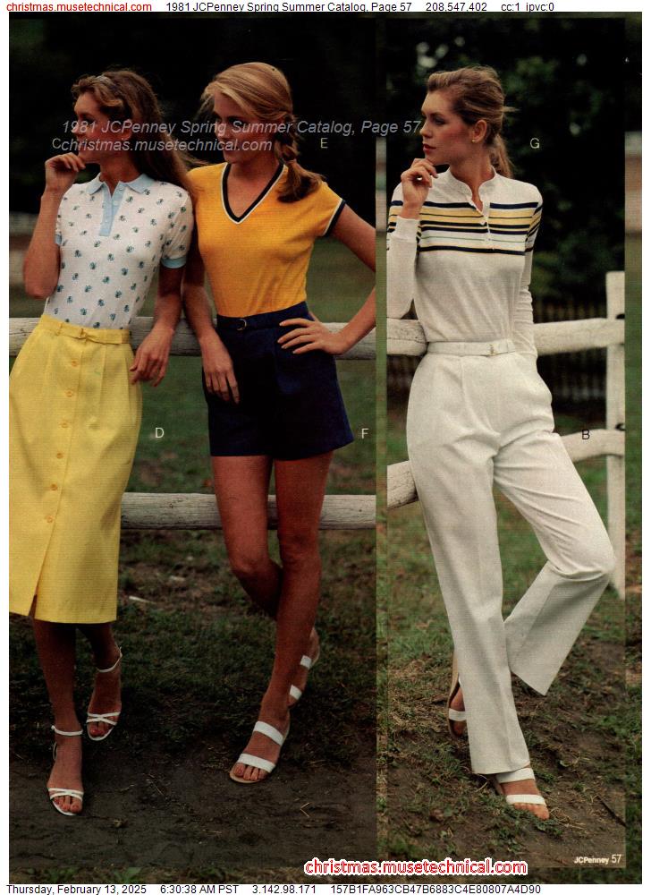 1981 JCPenney Spring Summer Catalog, Page 57