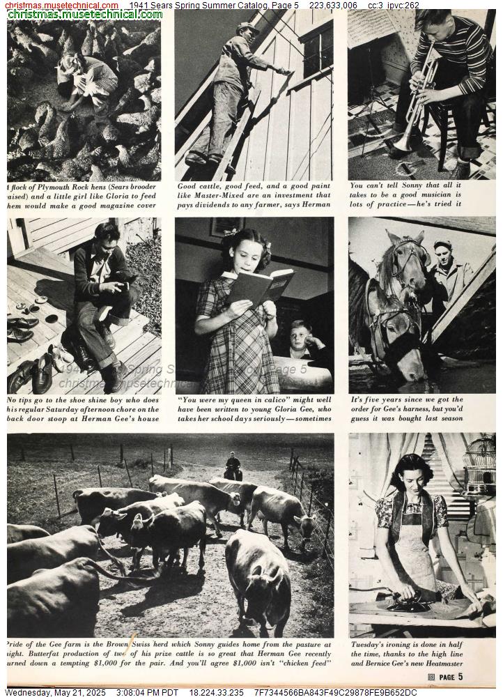 1941 Sears Spring Summer Catalog, Page 5