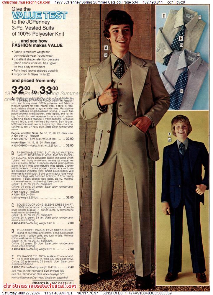 1977 JCPenney Spring Summer Catalog, Page 534