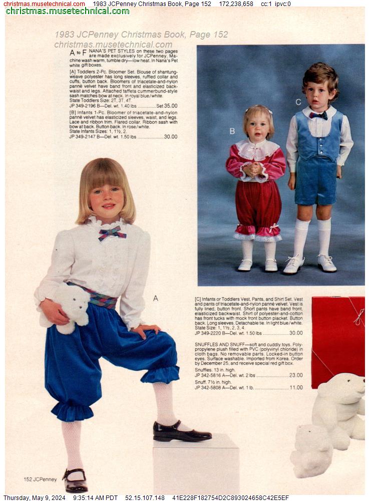 1983 JCPenney Christmas Book, Page 152