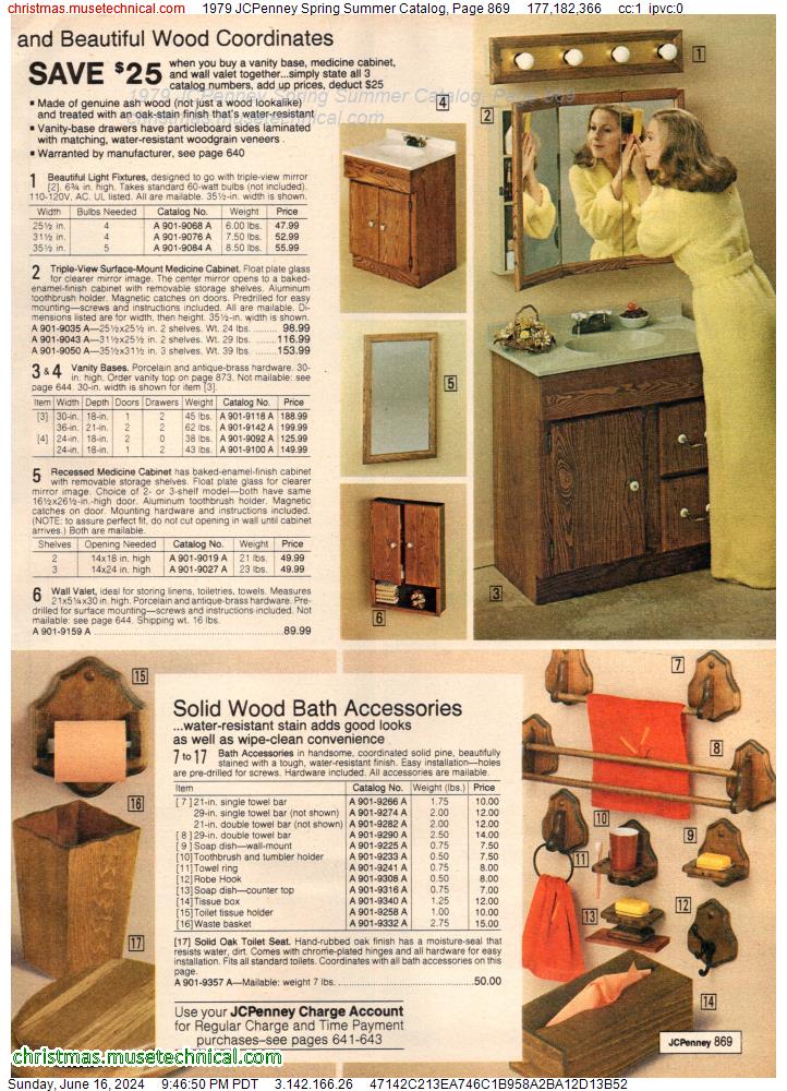 1979 JCPenney Spring Summer Catalog, Page 869
