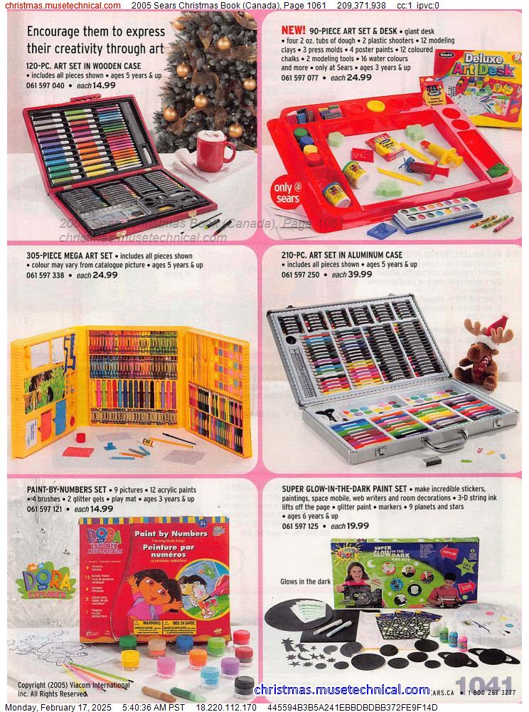 2005 Sears Christmas Book (Canada), Page 1061