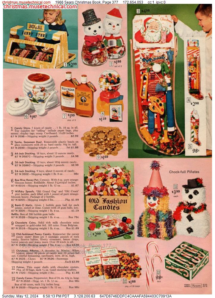 1966 Sears Christmas Book, Page 377