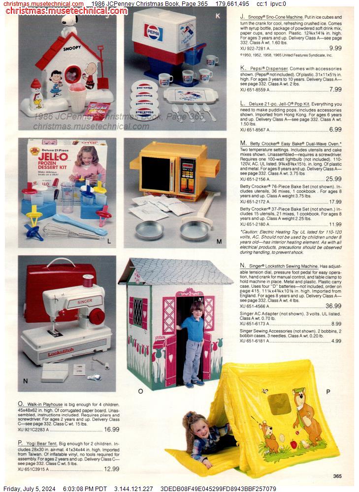 1986 JCPenney Christmas Book, Page 365