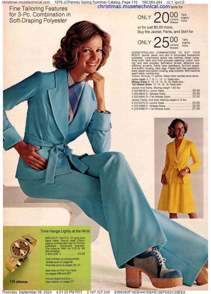 1976 JCPenney Spring Summer Catalog, Page 110