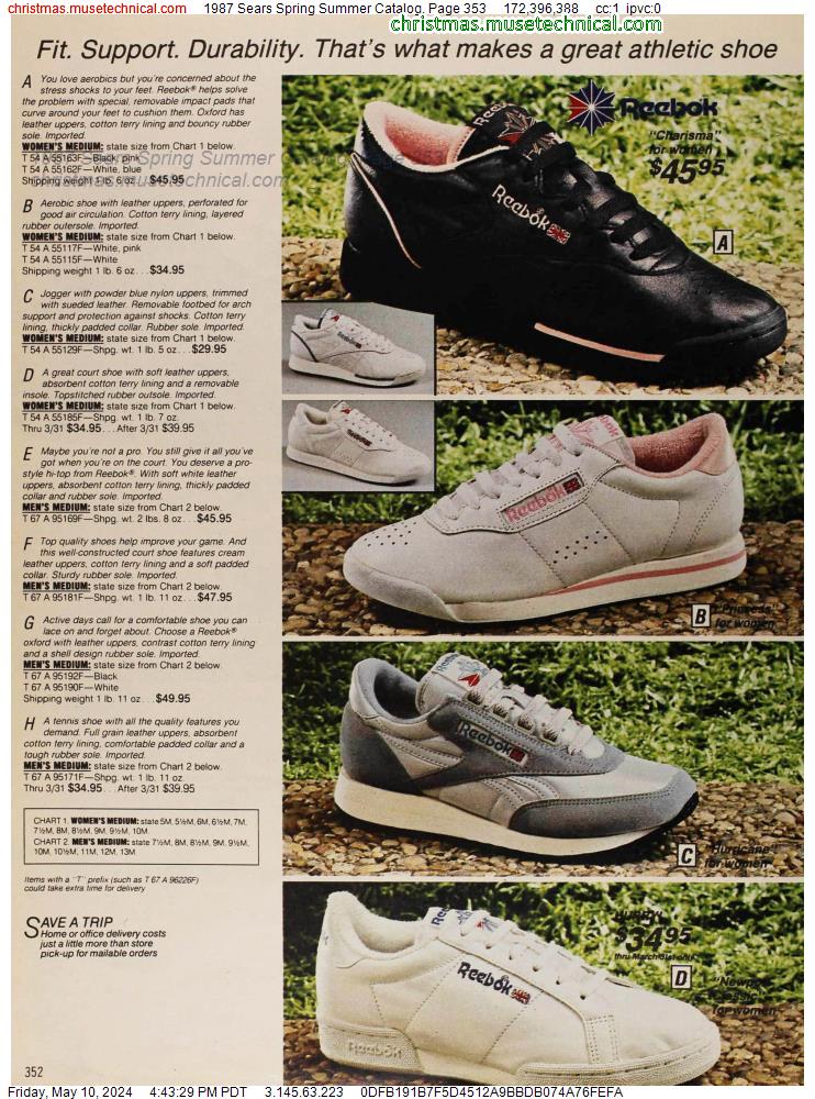 1987 Sears Spring Summer Catalog, Page 353