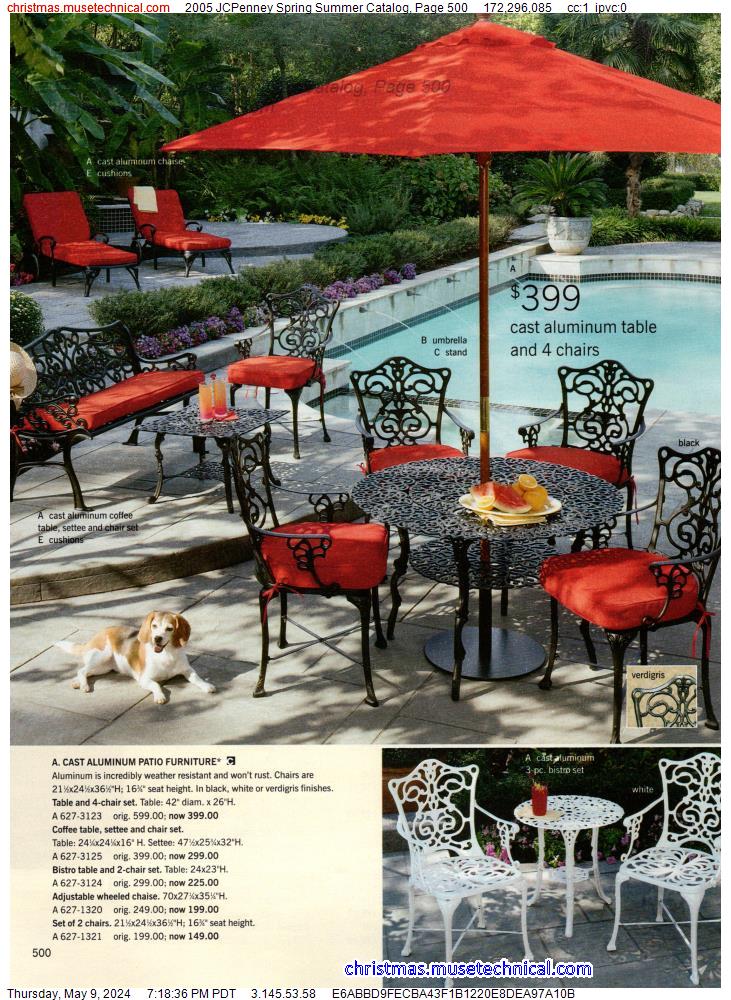 2005 JCPenney Spring Summer Catalog, Page 500