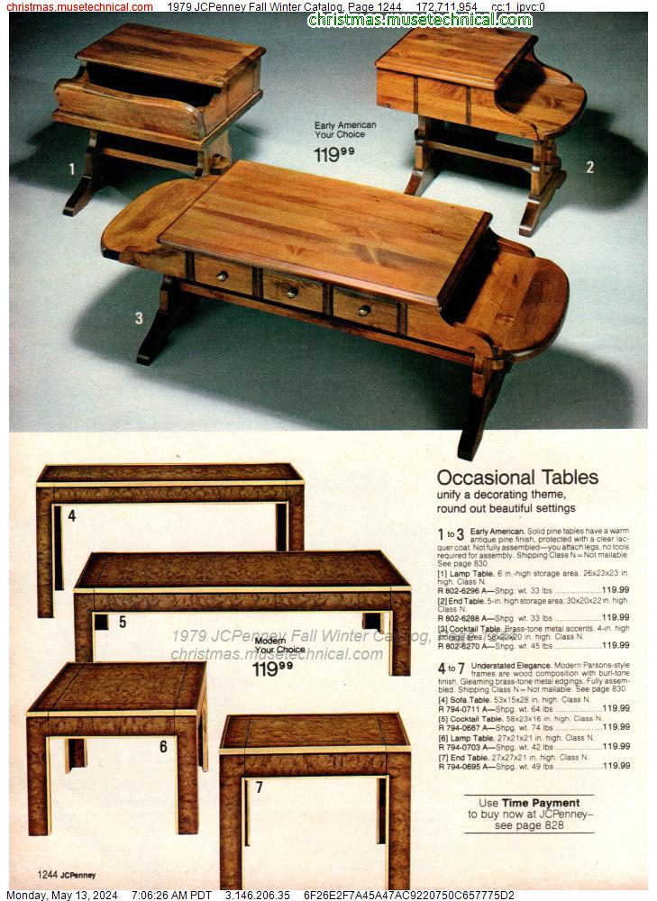 1979 JCPenney Fall Winter Catalog, Page 1244