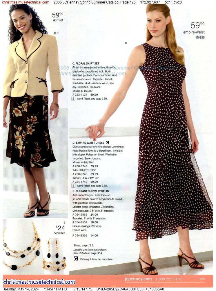 2006 JCPenney Spring Summer Catalog, Page 125