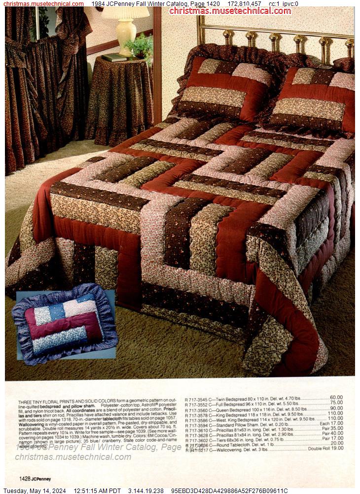 1984 JCPenney Fall Winter Catalog, Page 1420
