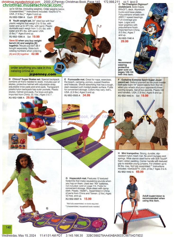 2000 JCPenney Christmas Book, Page 140