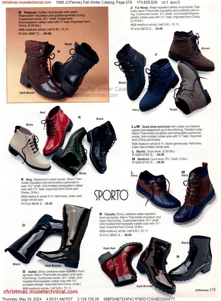 1996 JCPenney Fall Winter Catalog, Page 279
