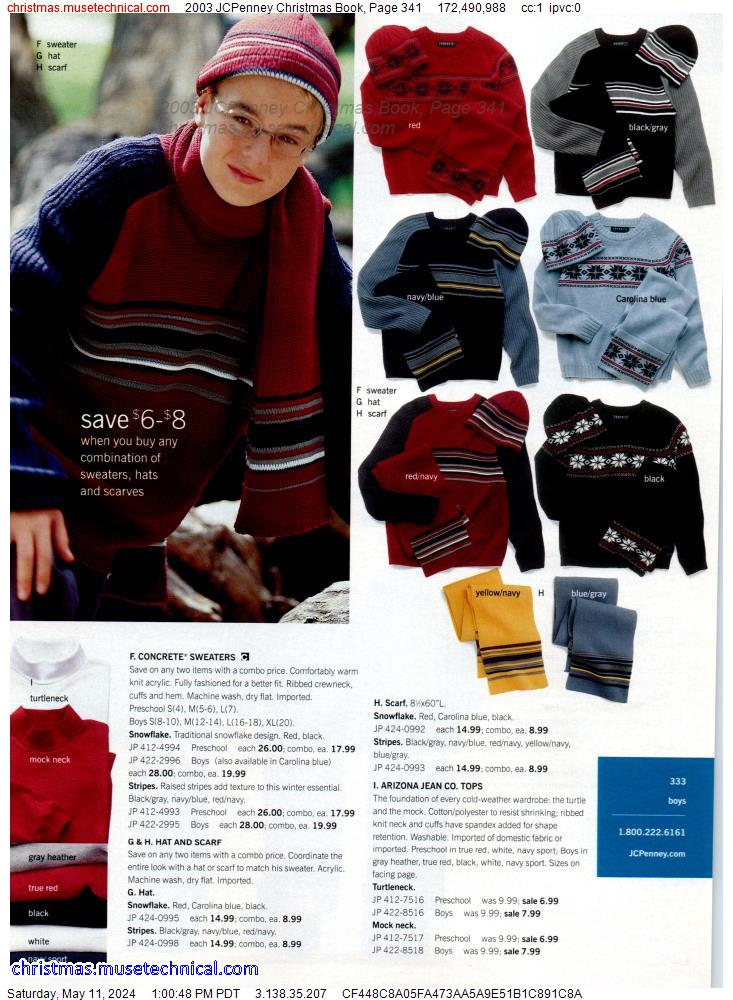 2003 JCPenney Christmas Book, Page 341