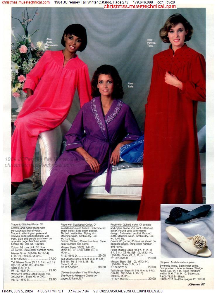 1984 JCPenney Fall Winter Catalog, Page 273