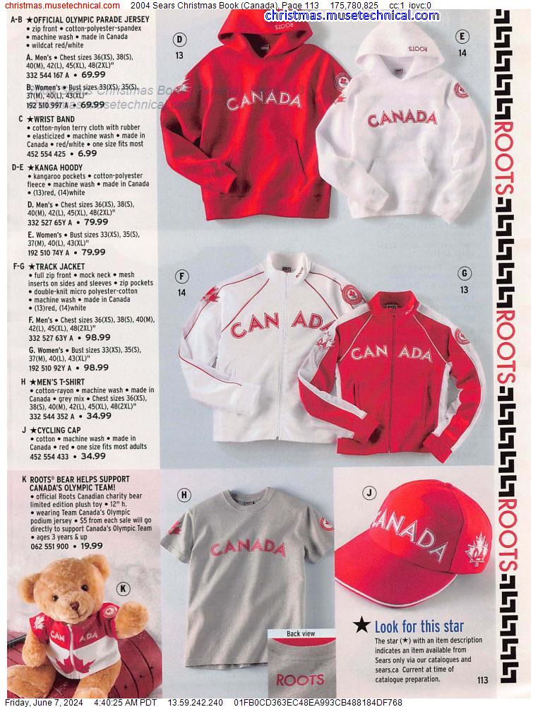 2004 Sears Christmas Book (Canada), Page 113