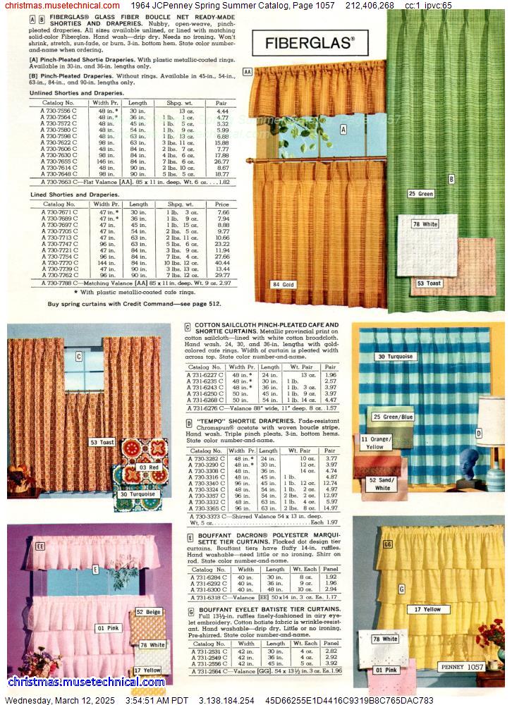 1964 JCPenney Spring Summer Catalog, Page 1057