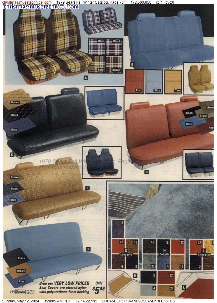 1979 Sears Fall Winter Catalog, Page 764
