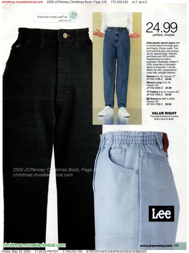 2000 JCPenney Christmas Book, Page 335