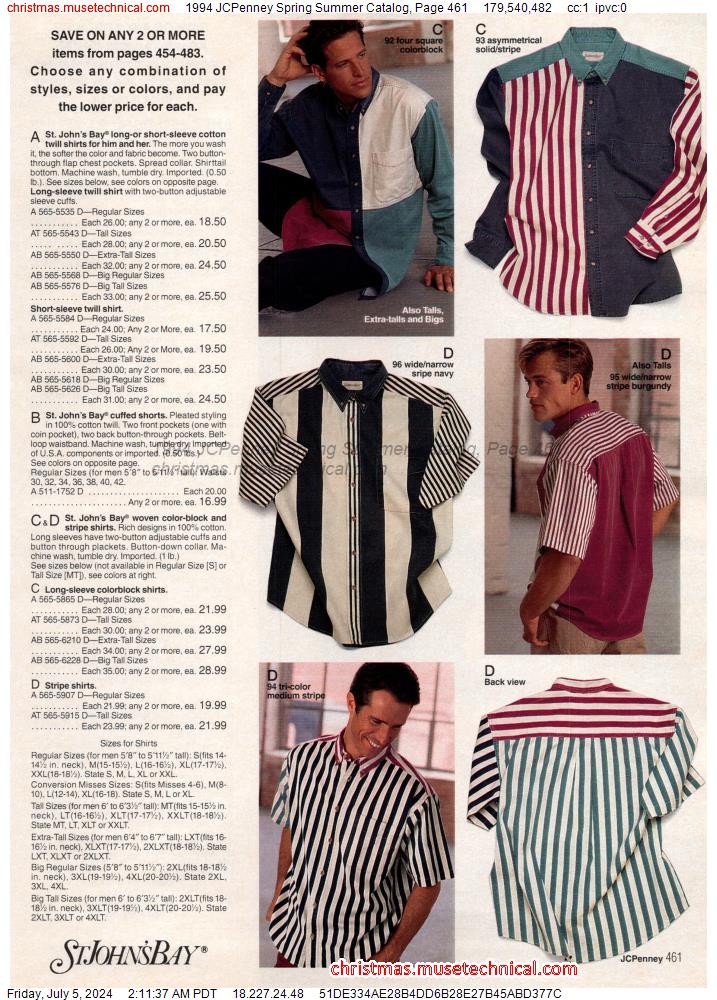1994 JCPenney Spring Summer Catalog, Page 461