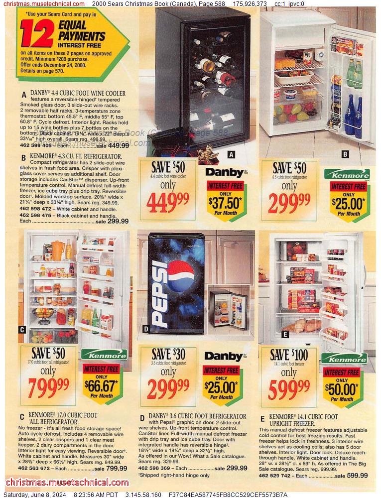 2000 Sears Christmas Book (Canada), Page 588