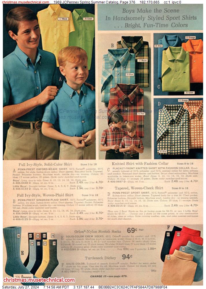 1969 JCPenney Spring Summer Catalog, Page 376