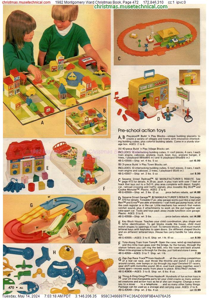 1982 Montgomery Ward Christmas Book, Page 472