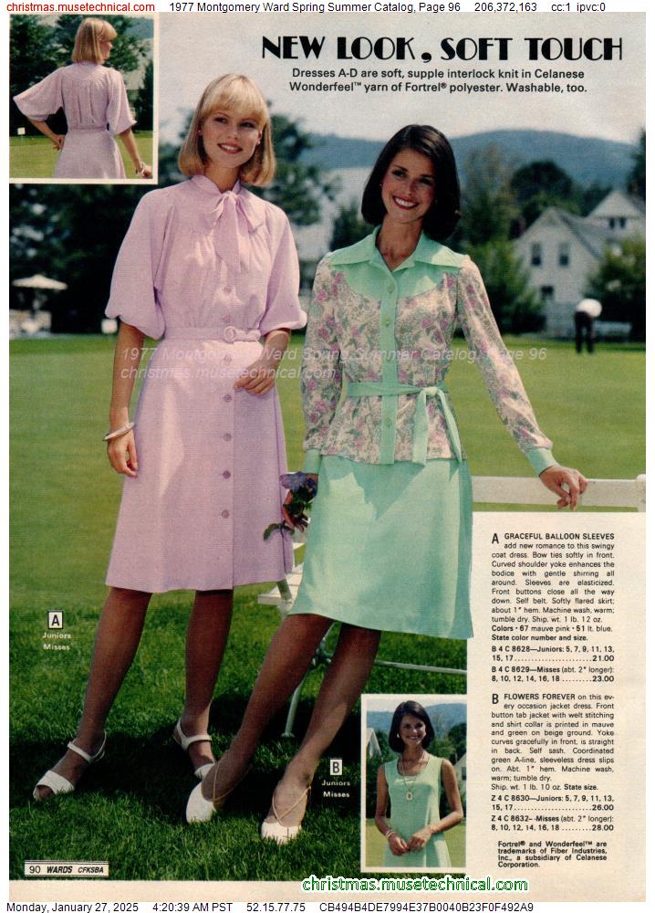 1977 Montgomery Ward Spring Summer Catalog, Page 96