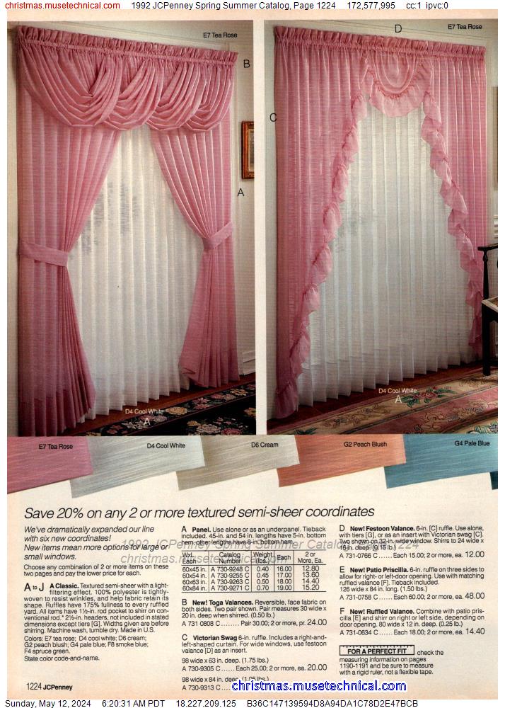 1992 JCPenney Spring Summer Catalog, Page 1224