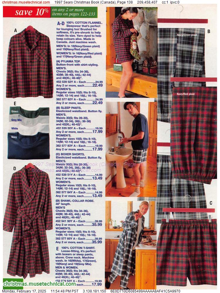 1997 Sears Christmas Book (Canada), Page 138