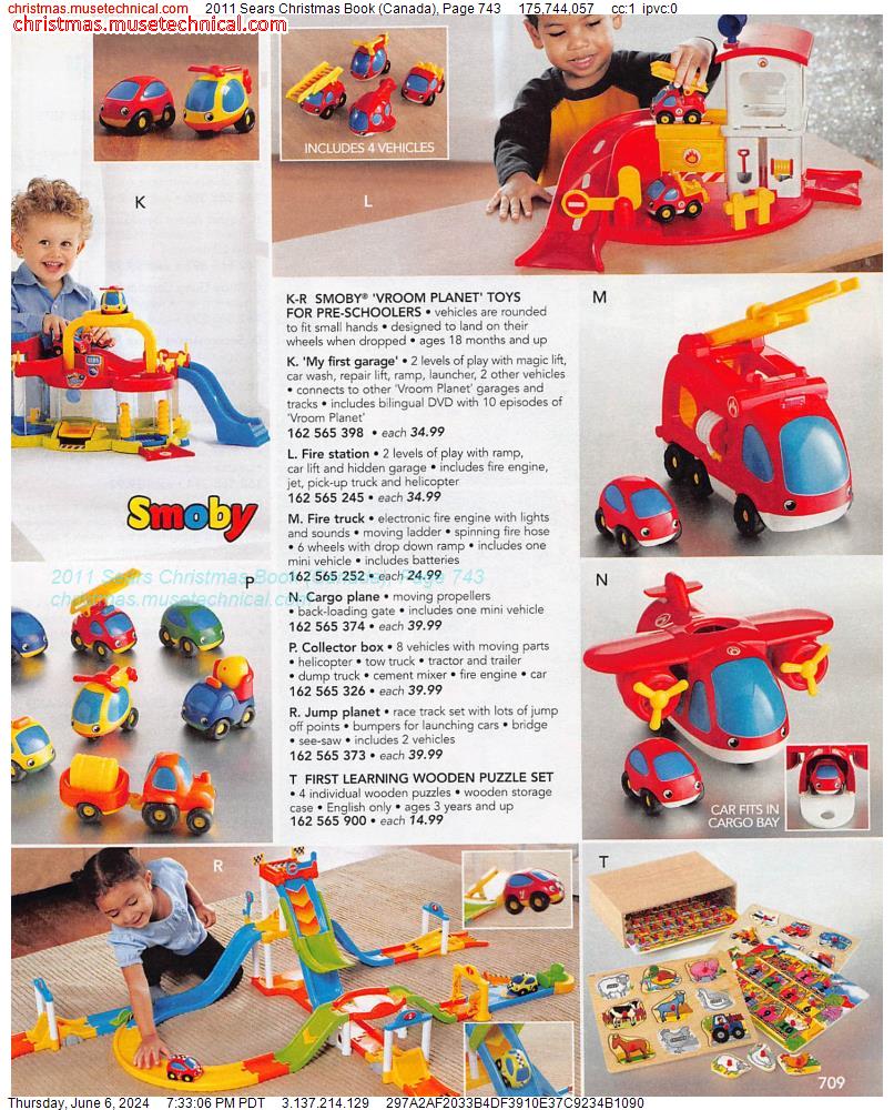 2011 Sears Christmas Book (Canada), Page 743