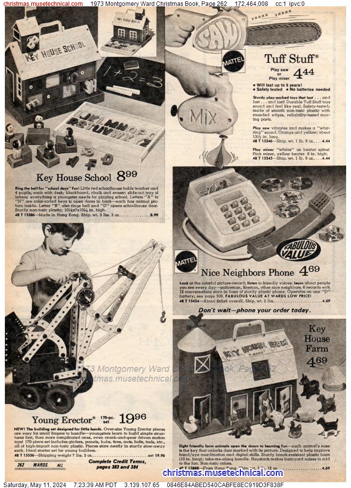 1973 Montgomery Ward Christmas Book, Page 262